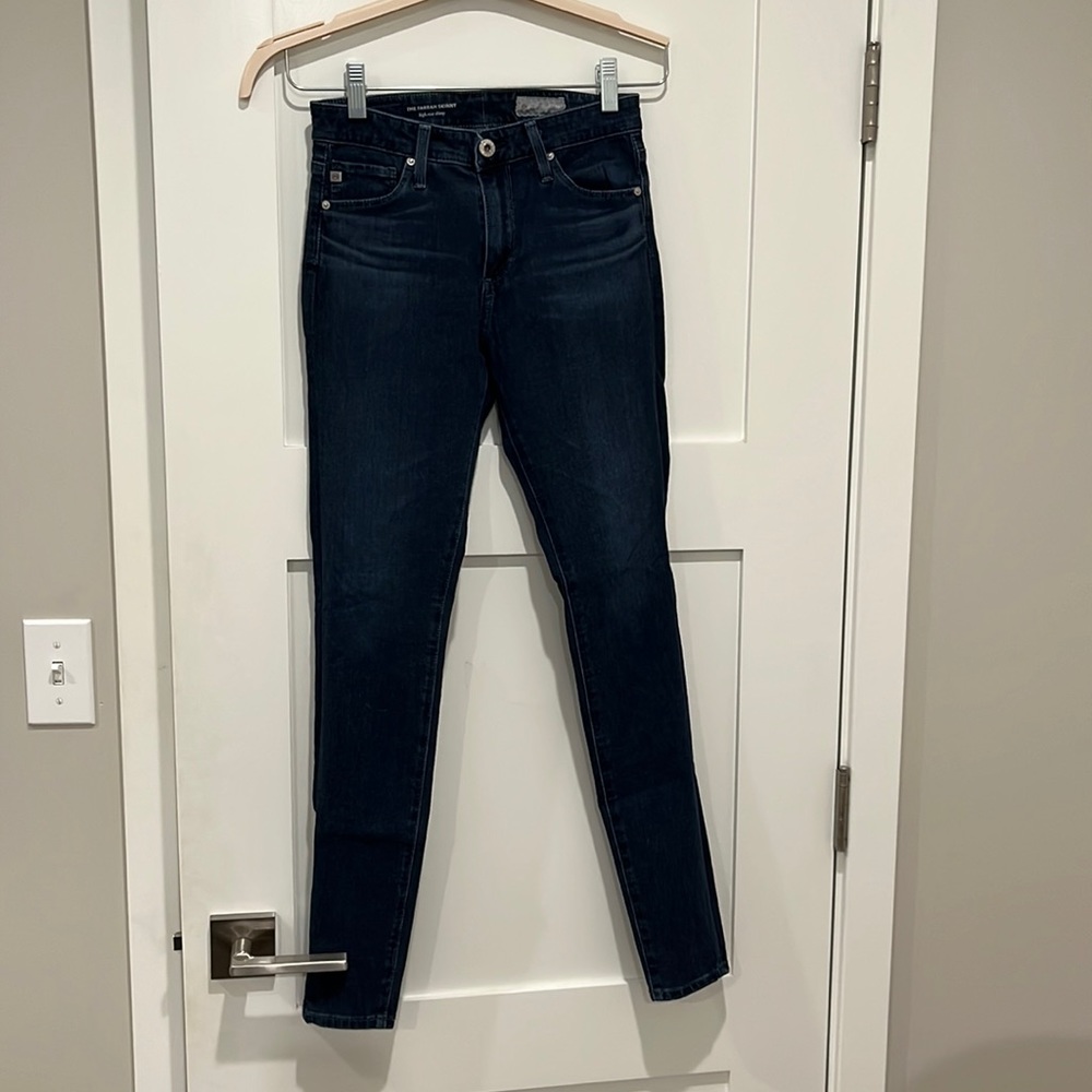 Size 25 AG Farrah Skinny jeans. Worn only a handful of times! Very flattering!